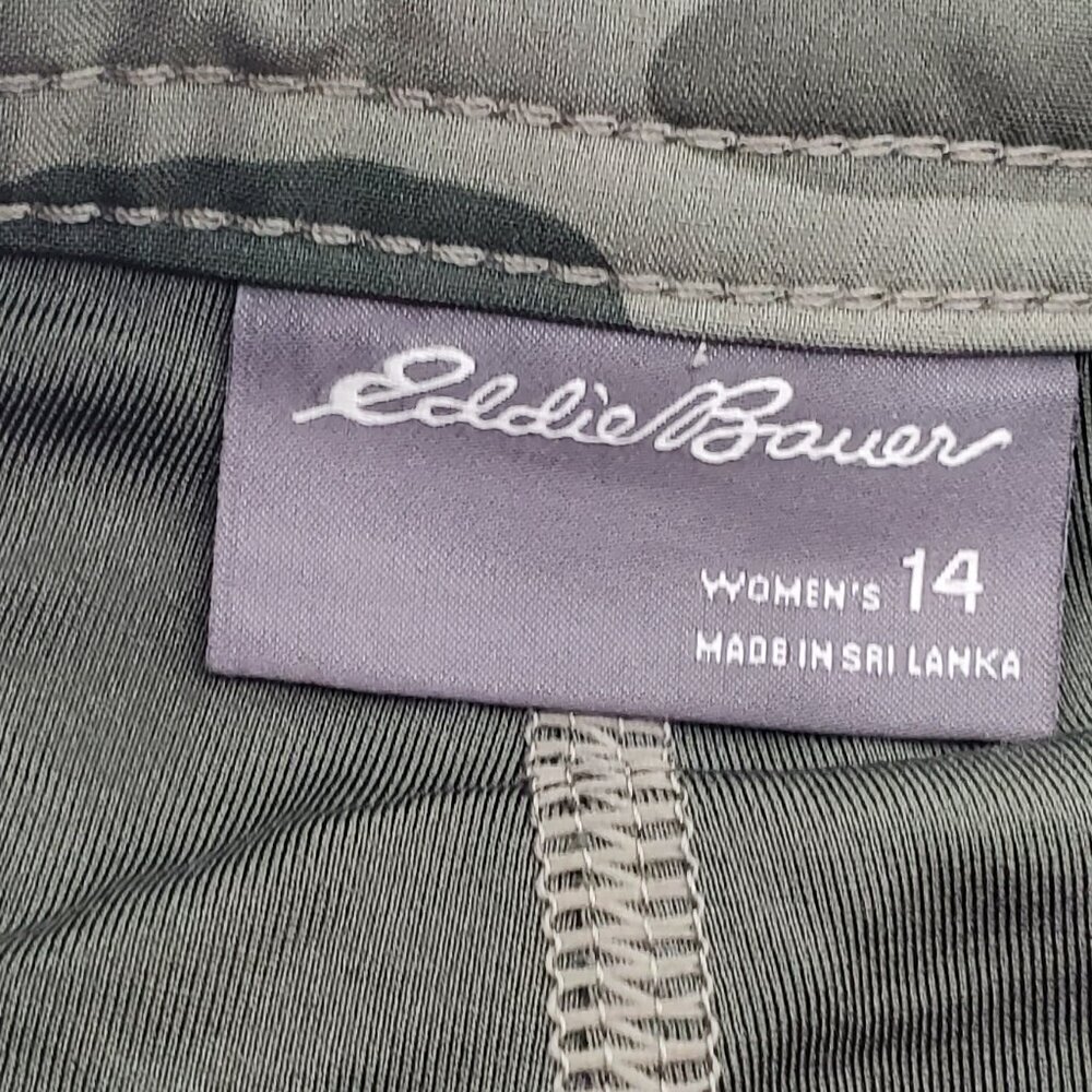 Eddie Bauer Golf / Hiking Camouflage All-Weather Stretch Skort Dry-Fit Golf β 14 - Picture 9 of 10